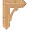 Ekena Millwork Merced Arts & Crafts Smooth Bracket, Western Red Cedar, 5 1/2"W x 18"D x 22"H BKT06X18X22MRC03SWR - alternate 3